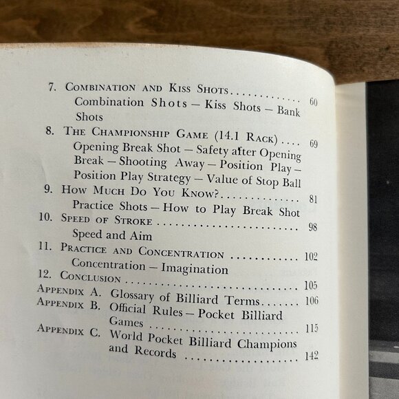WILLIE MOSCONI ON POCKET BILLIARDS--paperback book - Picture 5 of 9
